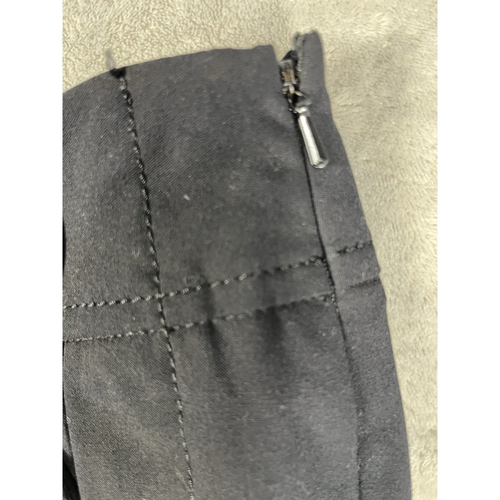 Sailor Pants SHARAGANO Womens Size 4 Black Wide Leg Career Dressy/Casual - Picture 6 of 12
